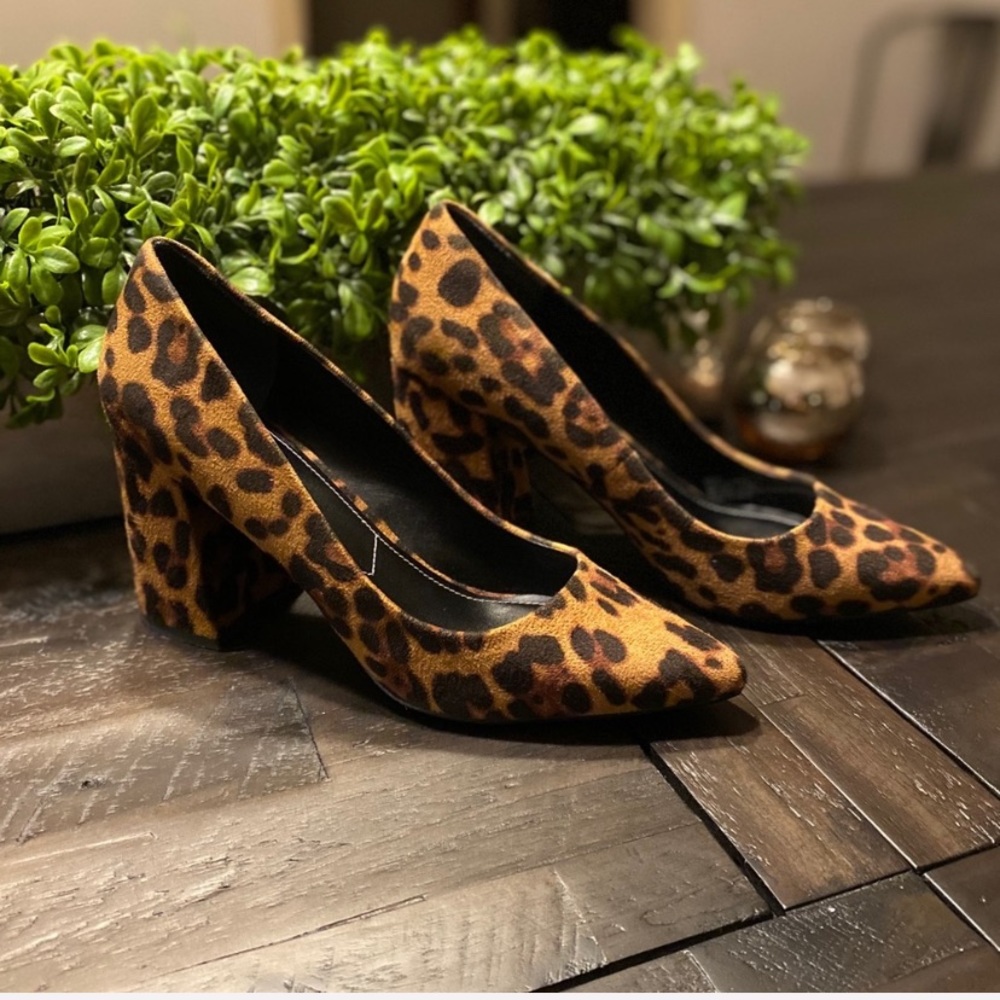 Charles By Charles David Leopard Print Heel - image 7